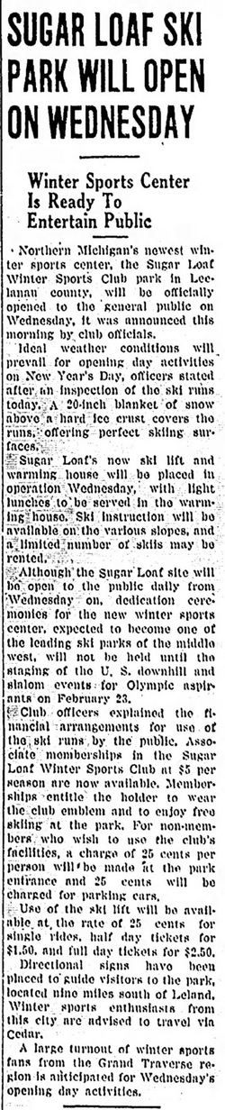 Sugar Loaf Resort - Dec 30 1946 Opening (newer photo)